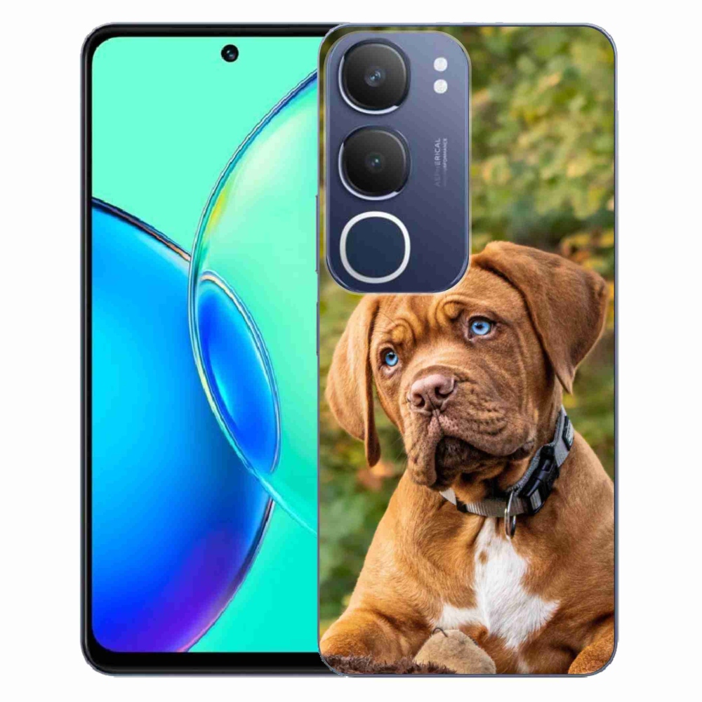 Gelový kryt mmCase na Vivo Y19s - štěně 
