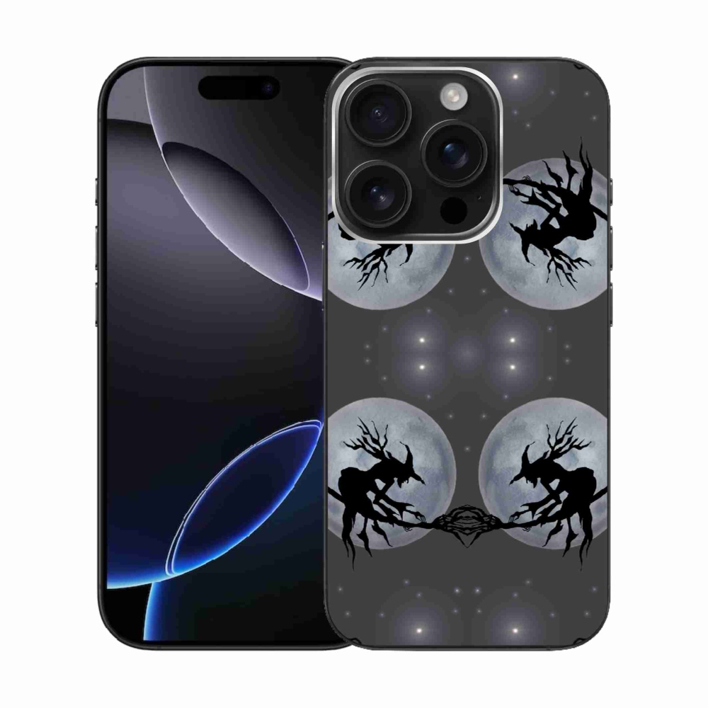 Gelový kryt mmCase na iPhone 16 Pro - abstraktní motiv 3