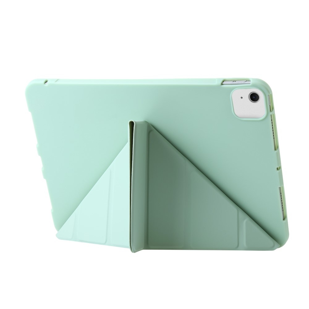 Origamis chytré polohovací pouzdro na tablet iPad Air 13 (2024)/(2025) - světlezelené