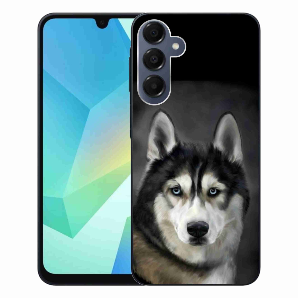 Gelový obal mmCase na Samsung Galaxy A16 4G/5G - husky