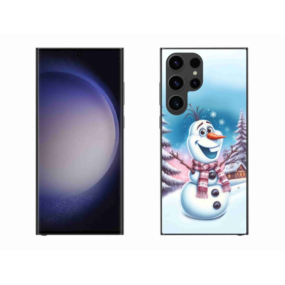 Gelový kryt mmCase na Samsung Galaxy S23 Ultra 5G - ledové království