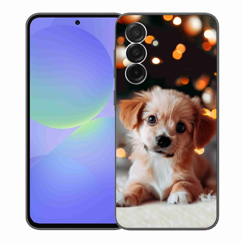 Gelový kryt mmCase na Samsung Galaxy A36 5G - štěňátko