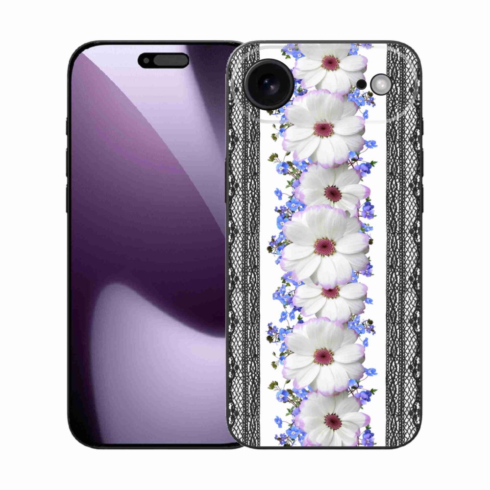 Gelový kryt mmCase na iPhone 17 Air - květiny 8