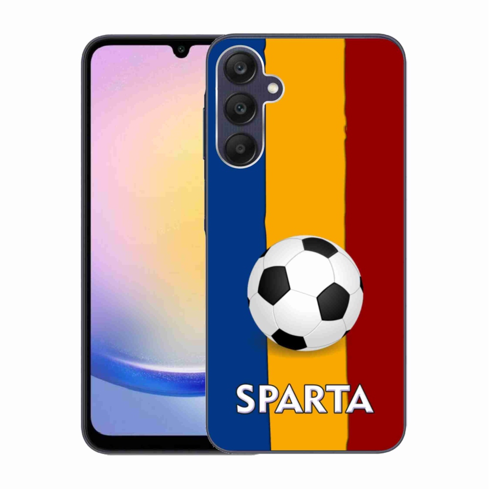 Gelový kryt mmCase na Samsung Galaxy A25 5G - fotbal 1