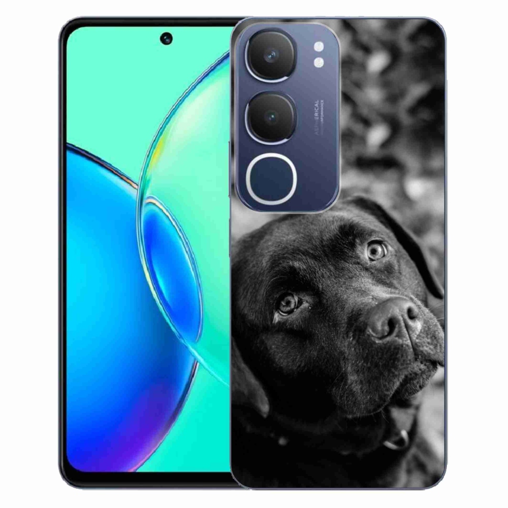 Gelový kryt mmCase na Vivo Y19s - labrador