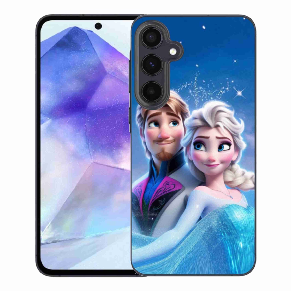 Gelový kryt mmCase na Samsung Galaxy A55 5G - ledové království 1