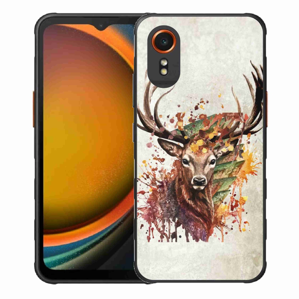 Gelový obal mmCase na Samsung Galaxy Xcover 7 - jelen 1