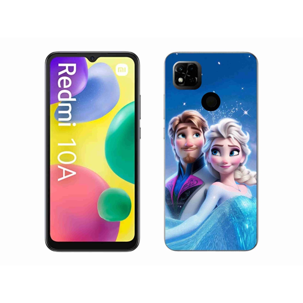Gelový kryt mmCase na Xiaomi Redmi 10A - ledové království 1