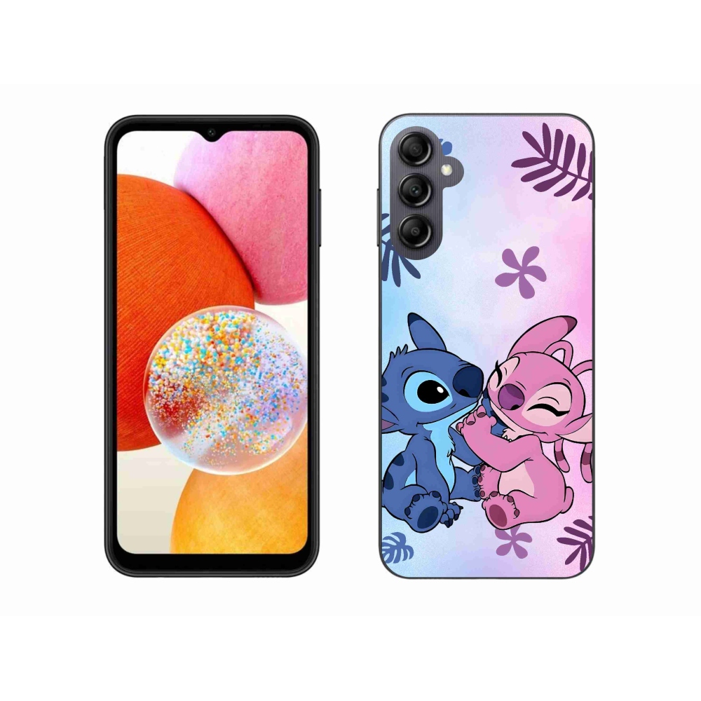 Gelový kryt mmCase na Samsung Galaxy A14 4G/5G - stitch 2