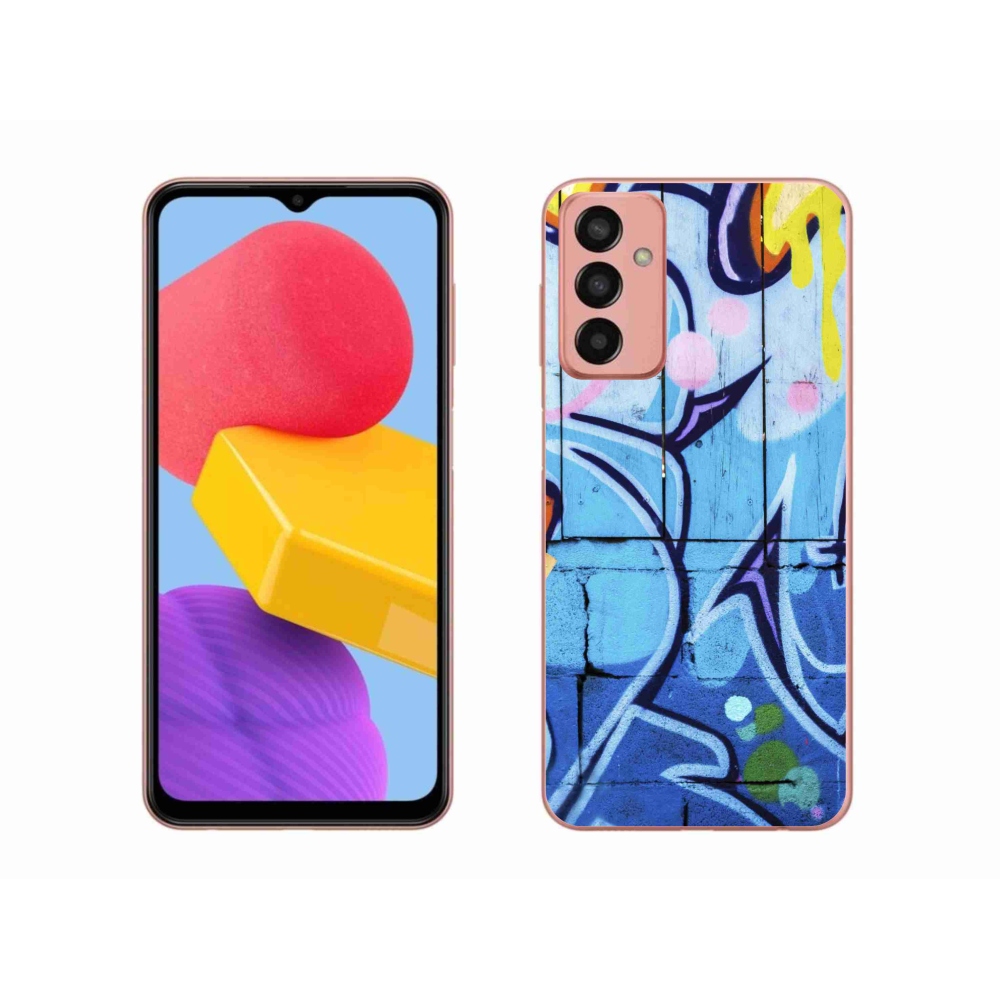 Gelový kryt mmCase na Samsung Galaxy M13 - graffiti