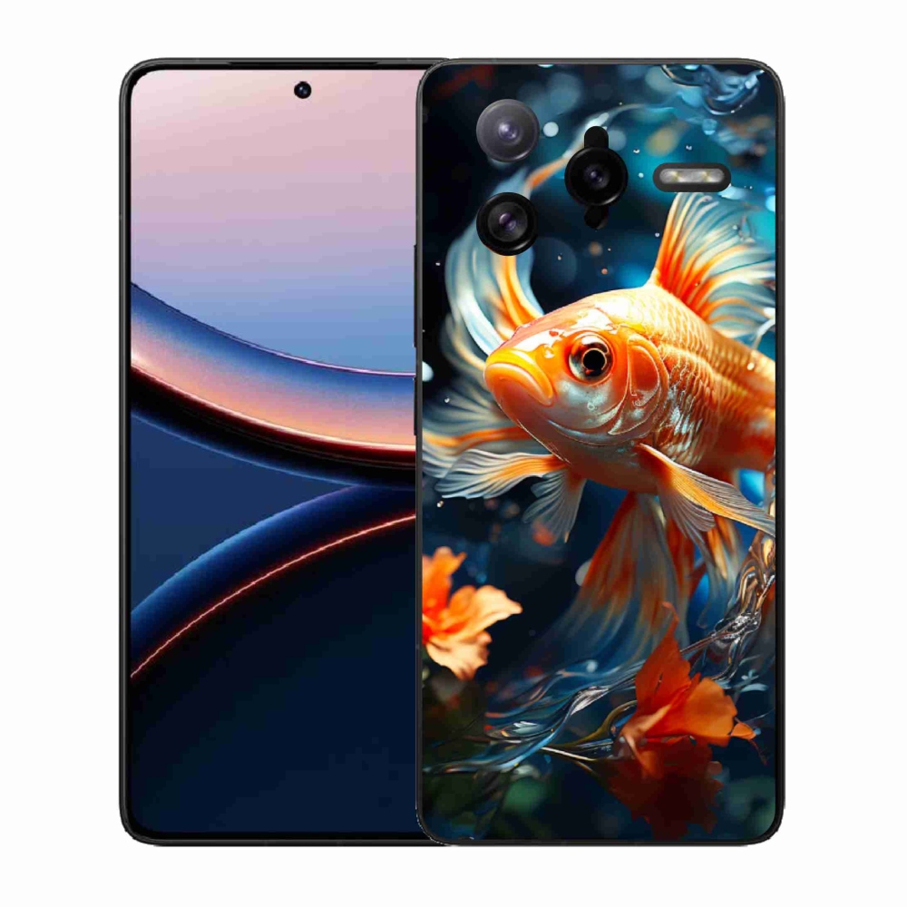 Gelový kryt mmCase na Xiaomi Poco F7 Ultra - rybka