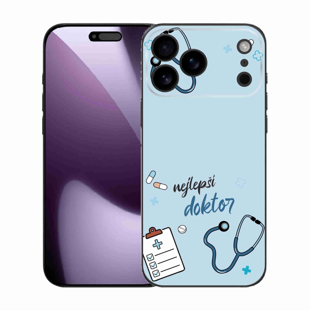 Gelový kryt mmCase na iPhone 17 Pro Max - nejlepší doktor
