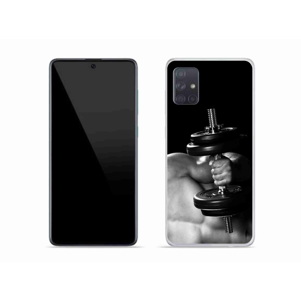 Gelový kryt mmCase na Samsung Galaxy A51 - posilování 2
