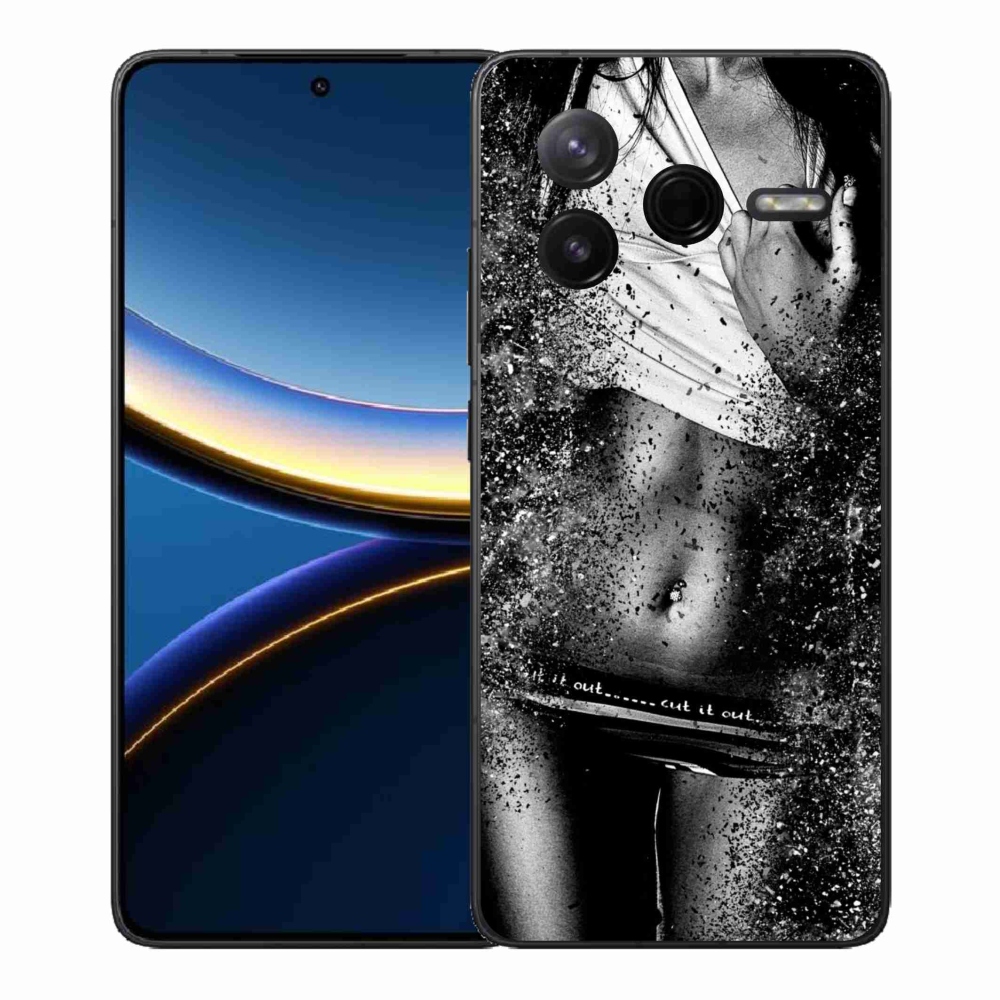 Gelový kryt mmCase na Xiaomi Poco F7 Pro - sexy žena 1