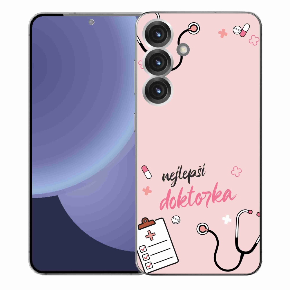 Gelový kryt mmCase na Samsung Galaxy S25+ - nejlepší doktorka