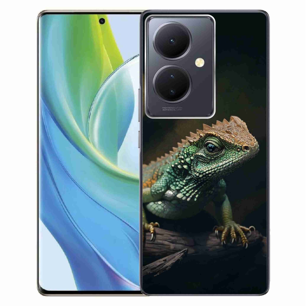 Gelový kryt mmCase na Vivo V29 Lite 5G - ještěr