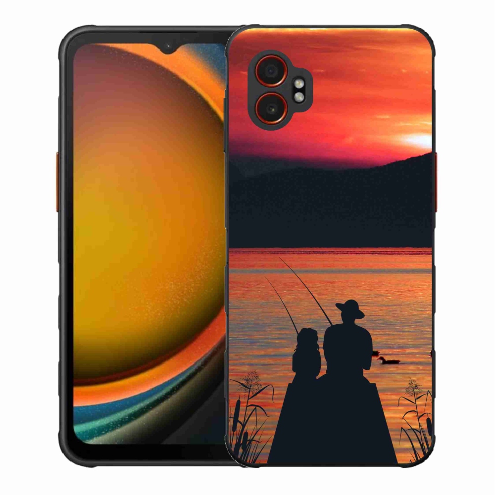 Gelový kryt mmCase na Samsung Galaxy Xcover 7 Pro - rybaření 3