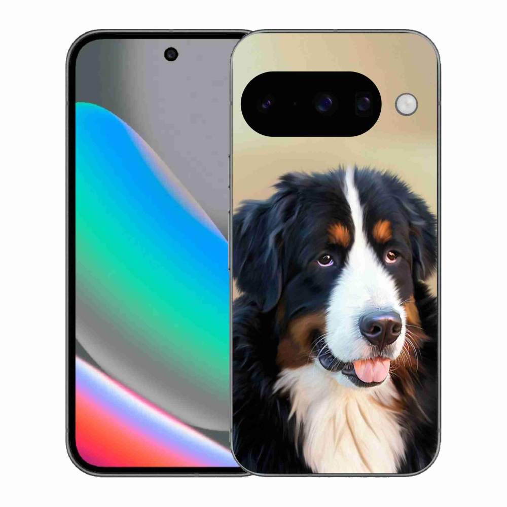 Gelový kryt mmCase na Google Pixel 10 - bernský salašnický pes