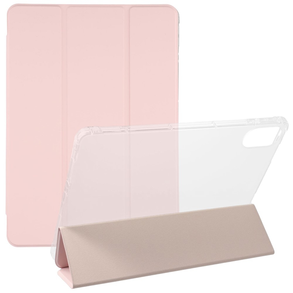 Tri-Fold chytré skládací pouzdro na tablet Xiaomi Redmi Pad 2 - růžové