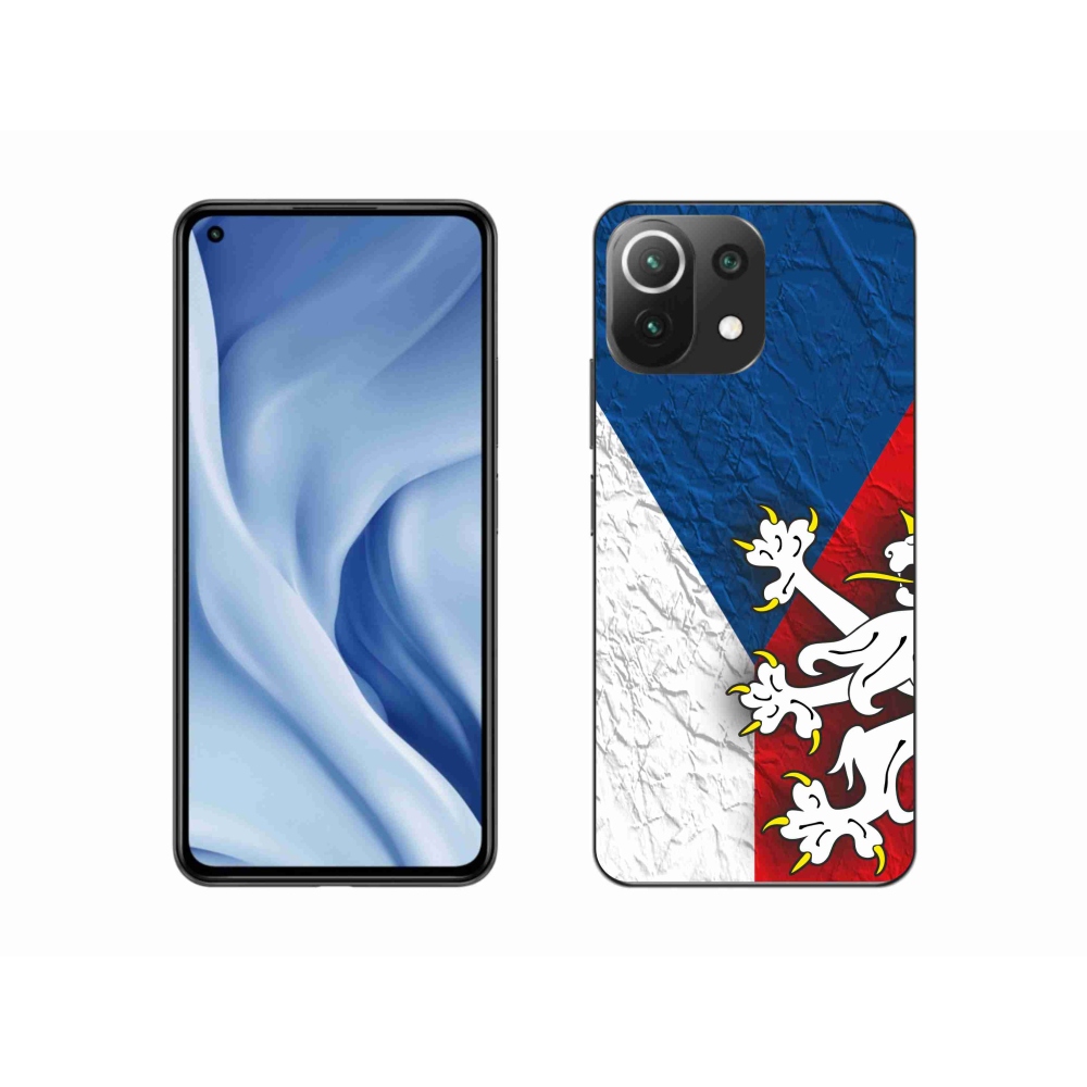 Gelový kryt mmCase na Xiaomi 11 Lite 5G NE - česká vlajka 1