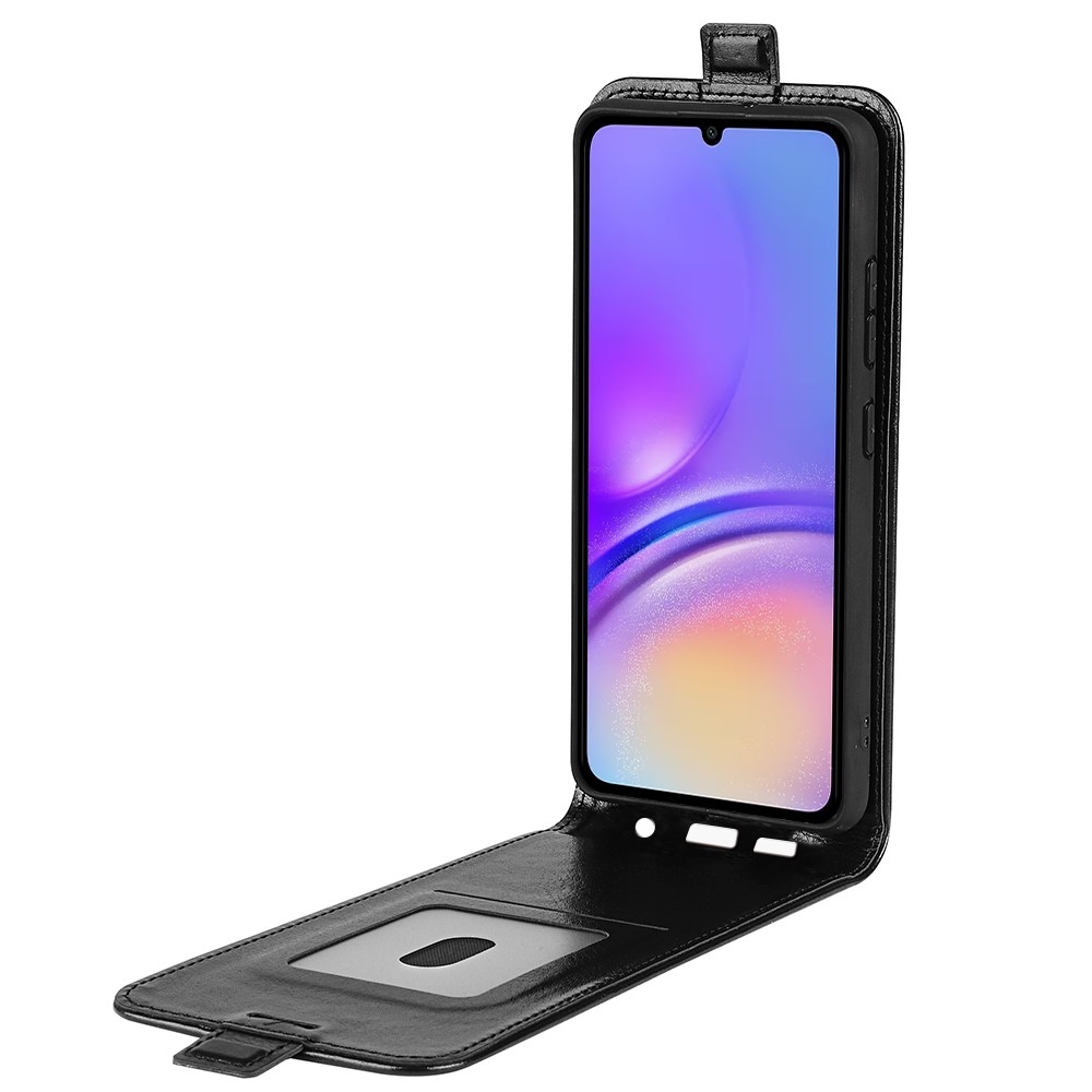 Vertical knížkové pouzdro na Samsung Galaxy A06 4G - černé