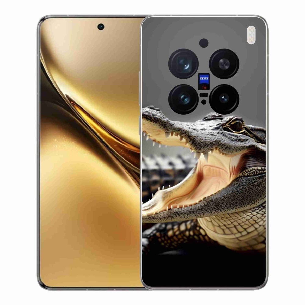 Gelový kryt mmCase na Vivo X200 Pro 5G - krokodýl