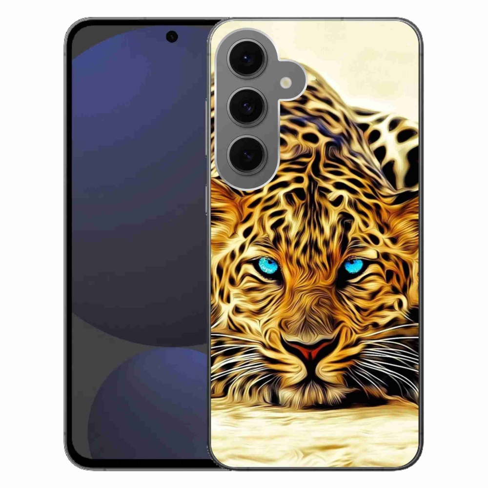 Gelový kryt mmCase na Samsung Galaxy S24 FE - kreslený tygr