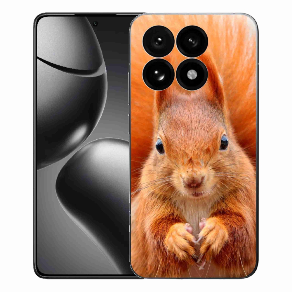 Gelový kryt mmCase na Xiaomi 15T - veverka