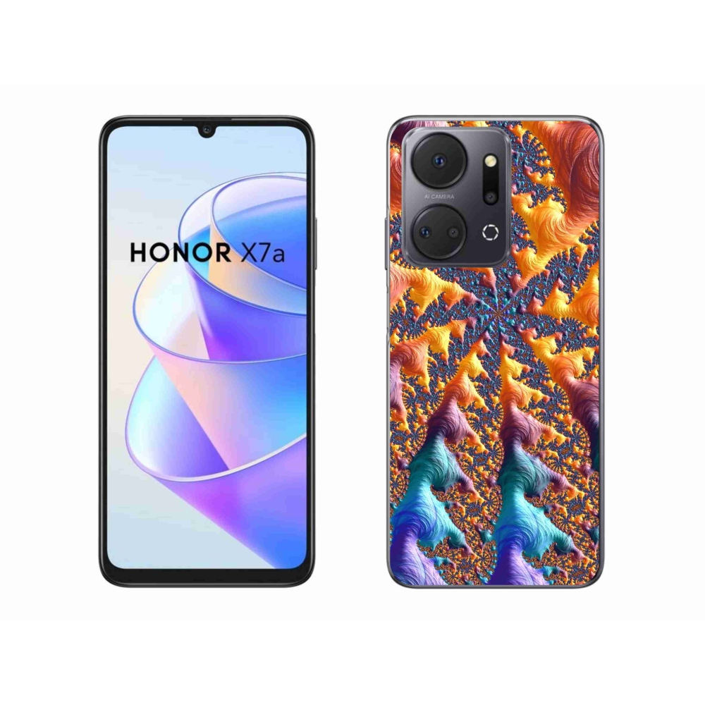 Gelový kryt mmCase na Honor X7a - abstraktní motiv 23