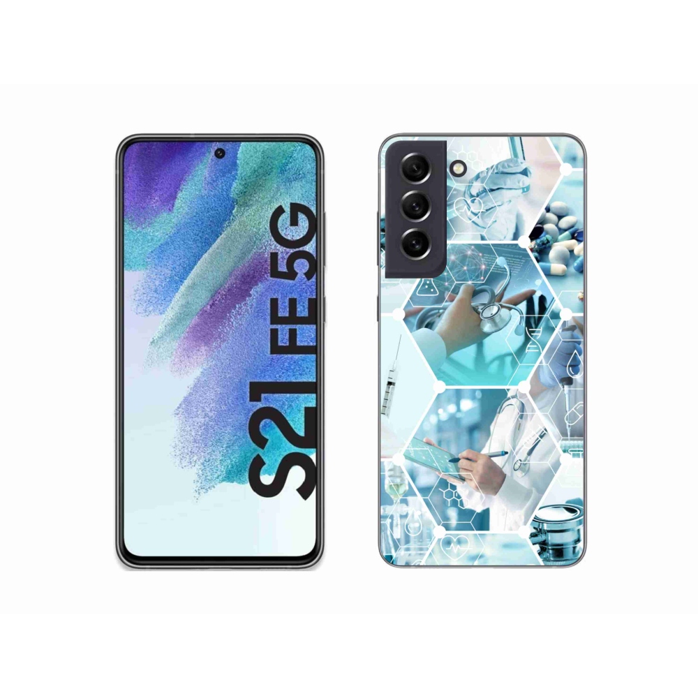 Gelový kryt mmCase na Samsung Galaxy S21 FE 5G - zdravotnictví