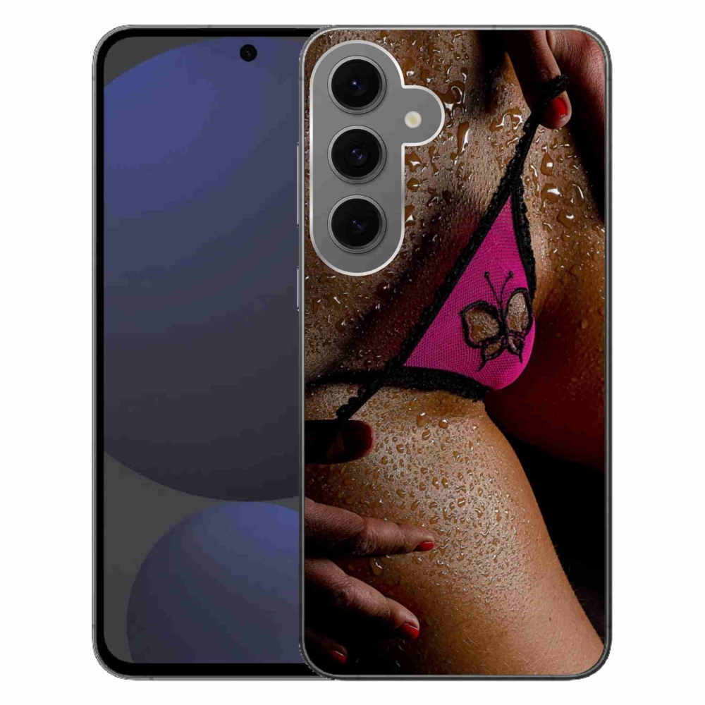 Gelový kryt mmCase na Samsung Galaxy S24 FE - sexy žena