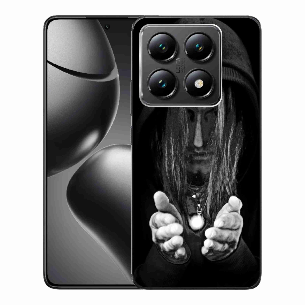 Gelový kryt mmCase na Xiaomi 14T - tajemná osoba