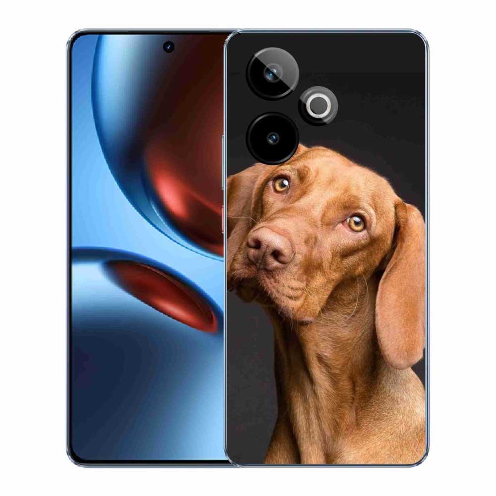 Gelový kryt mmCase na Realme GT 7 5G/GT 7T 5G - maďarský ohař