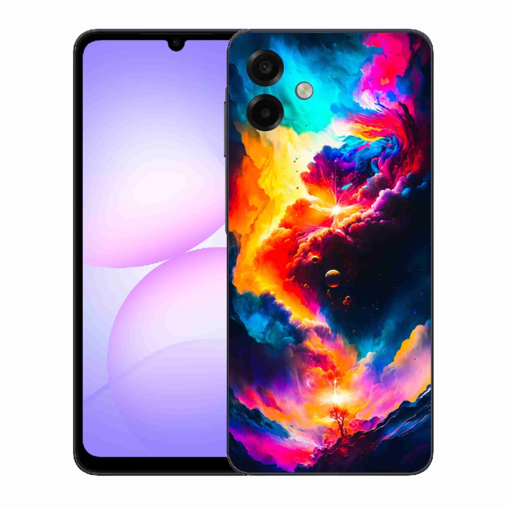 Gelový kryt mmCase na Samsung Galaxy A07 4G - abstraktní motiv