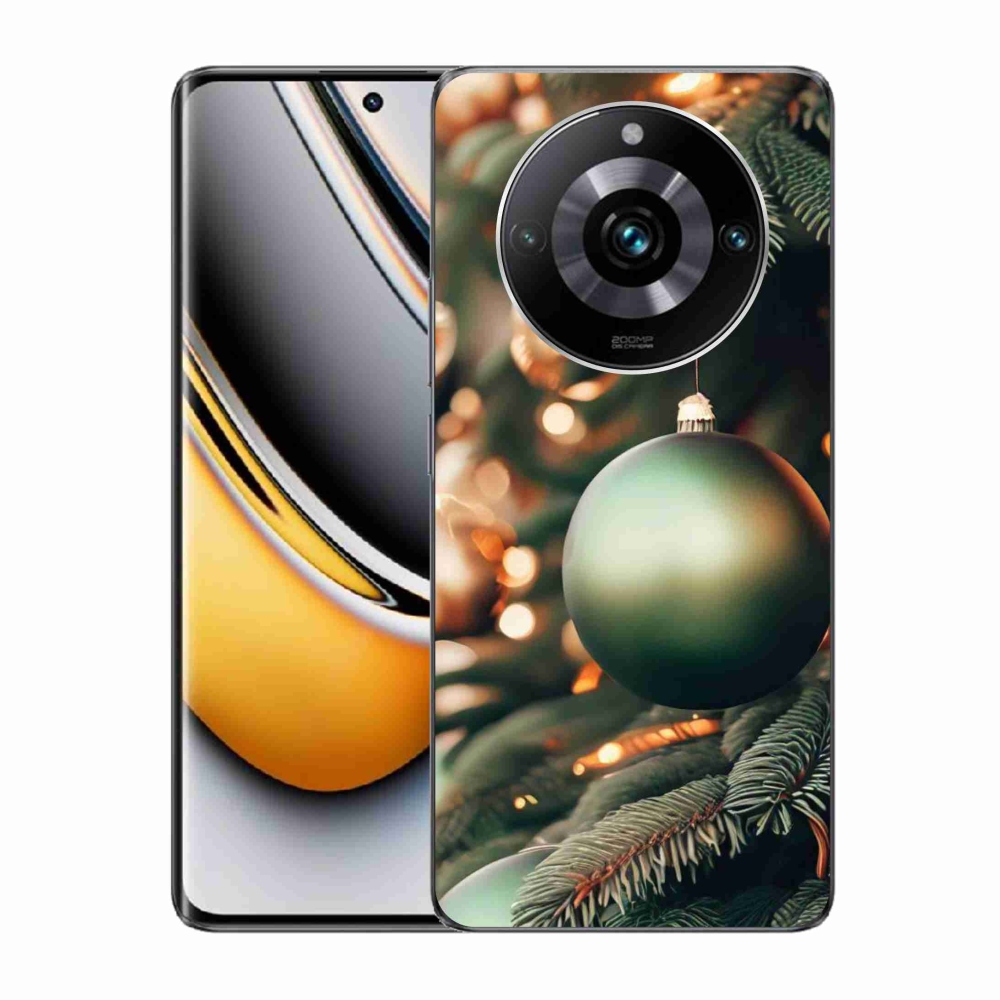 Gelový kryt mmCase na Realme 11 Pro/11 Pro+ - vánoční ozdoby 1