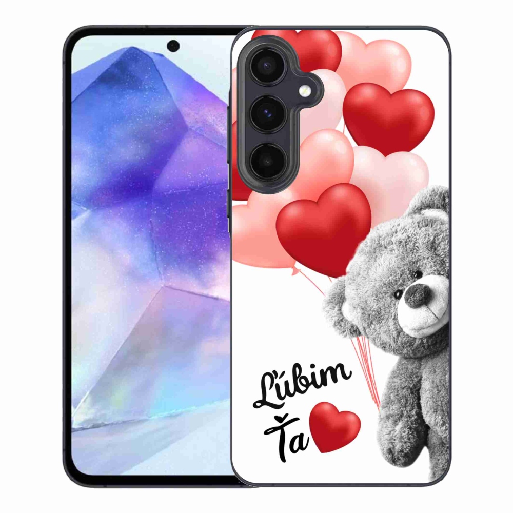 Gelový obal mmCase na Samsung Galaxy A55 5G - ľúbim ťa sk
