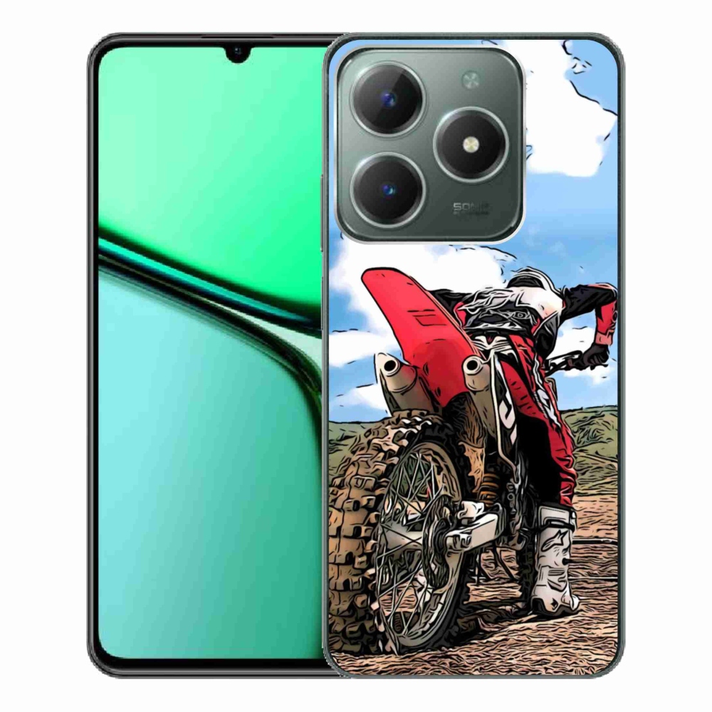 Gelový kryt mmCase na Realme C61 - moto