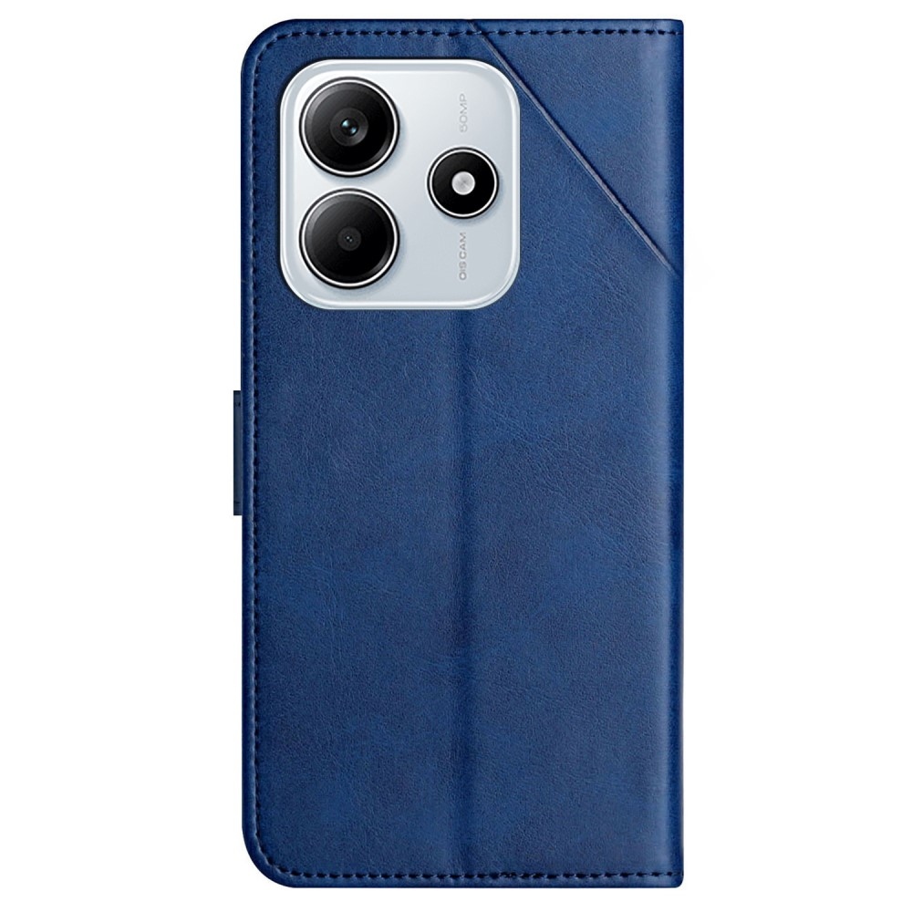 Line knížkové pouzdro na Xiaomi Redmi Note 14 5G - modré