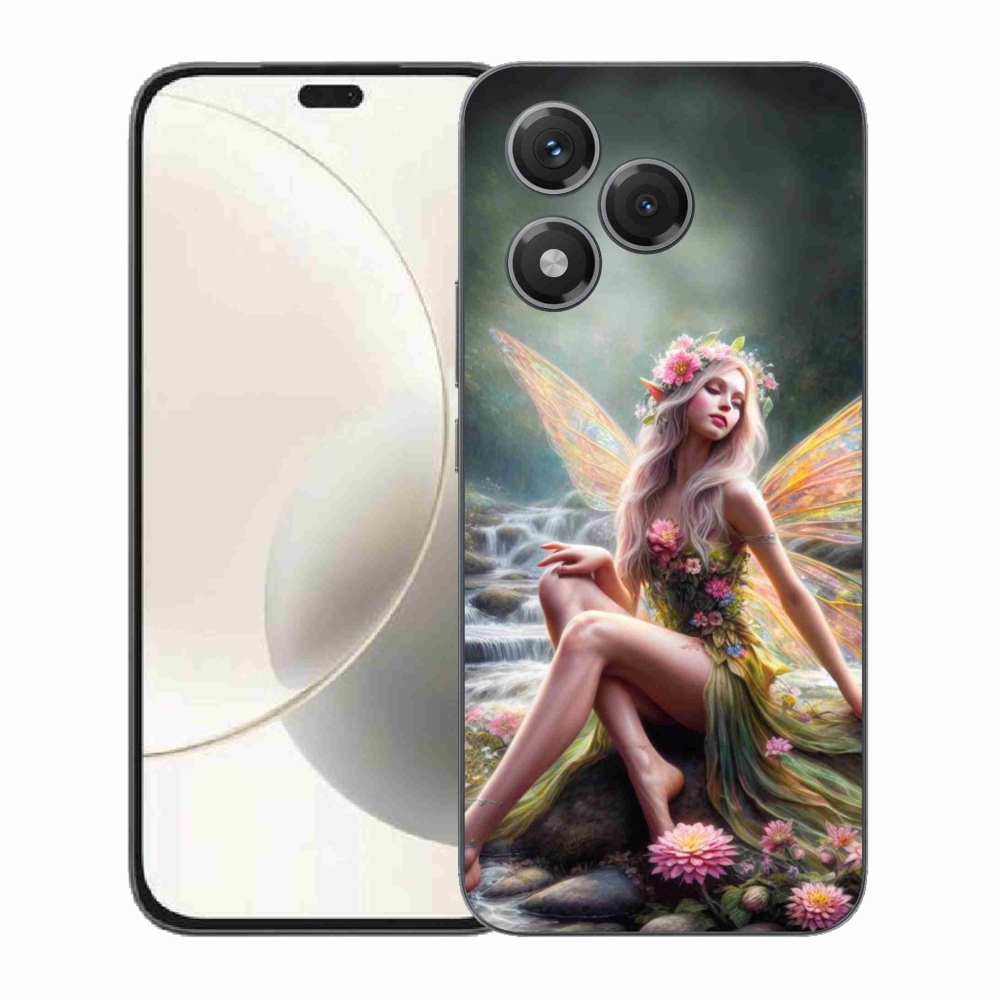 Gelový kryt mmCase na Honor 400 Lite - motýlí žena 1
