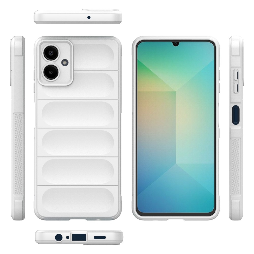 Rugg odolný gelový obal na Samsung Galaxy A06 4G - bílý