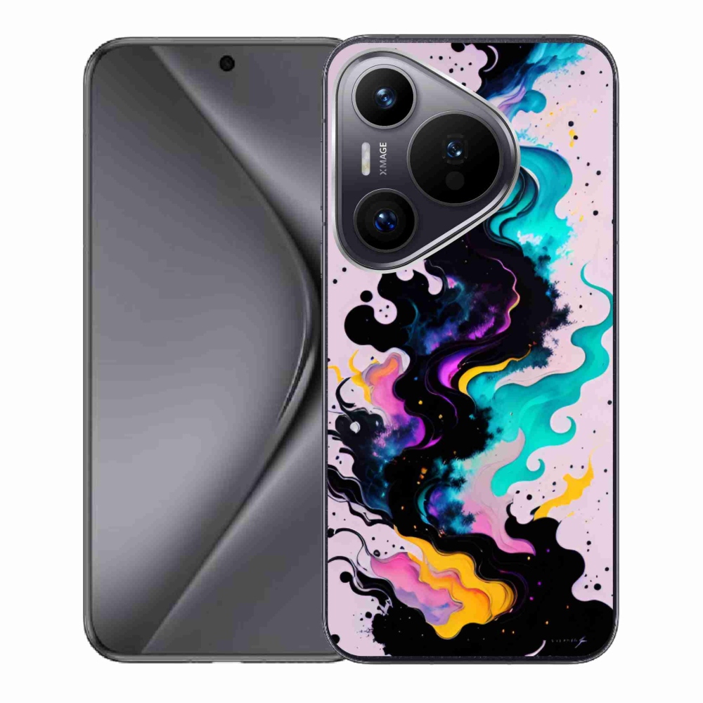 Gelový kryt mmCase na Huawei Pura 70 - abstraktní motiv 4
