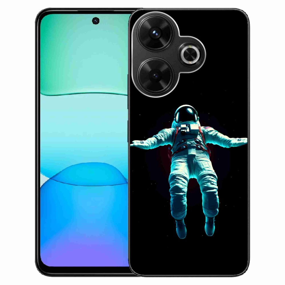Gelový kryt mmCase na Xiaomi Redmi 13 4G/Poco M6 4G - kosmonaut