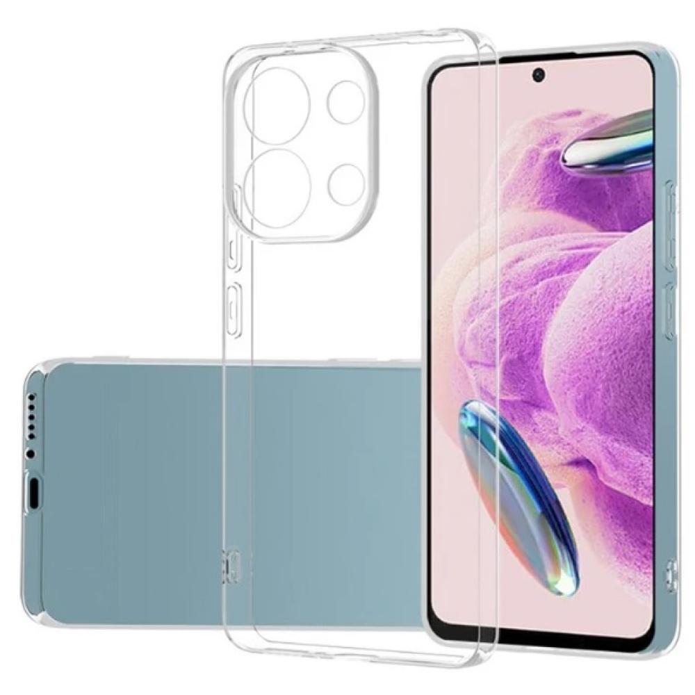 Průhledný gelový obal pro Xiaomi Redmi Note 13 Pro 4G/Poco M6 Pro - průhledný