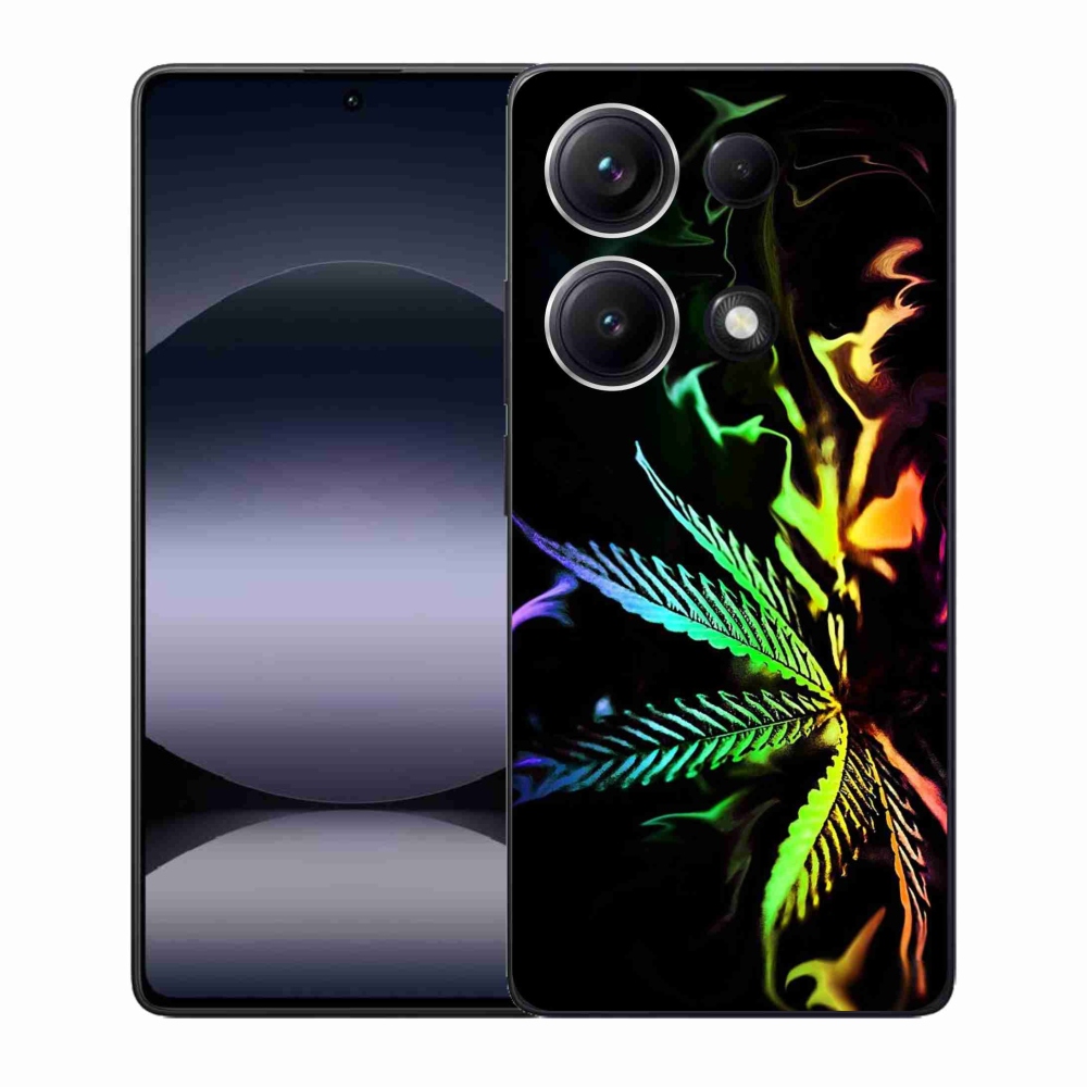 Gelový kryt mmCase na Xiaomi Redmi Note 14S - konopí 2