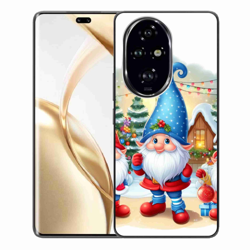 Gelový kryt mmCase na Honor 200 Pro 5G - vánoční skřítci