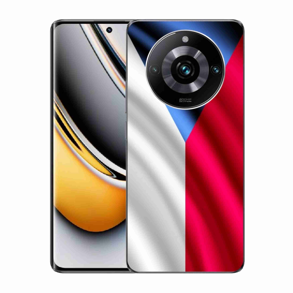 Gelový kryt mmCase na Realme 11 Pro/11 Pro+ - česká vlajka