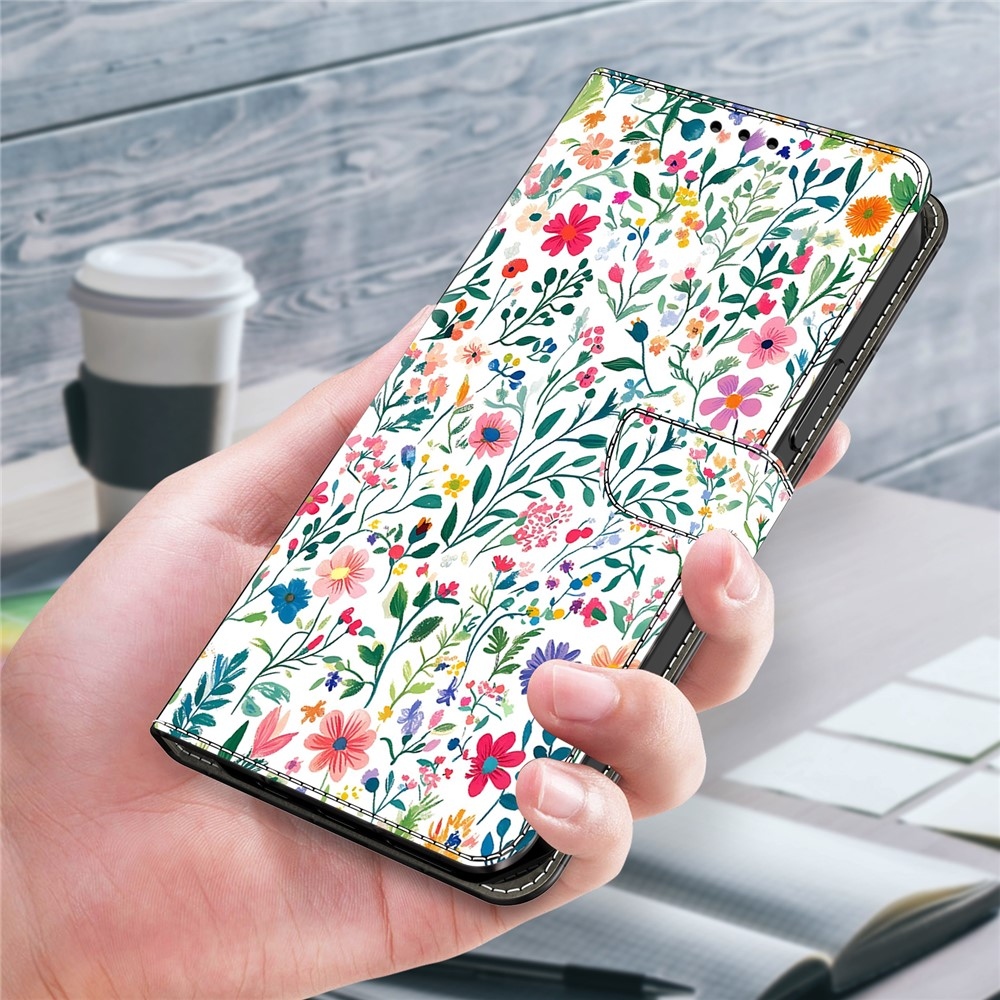Firmly knížkové pouzdro na Samsung Galaxy A17 5G/A26 5G - barevné květiny