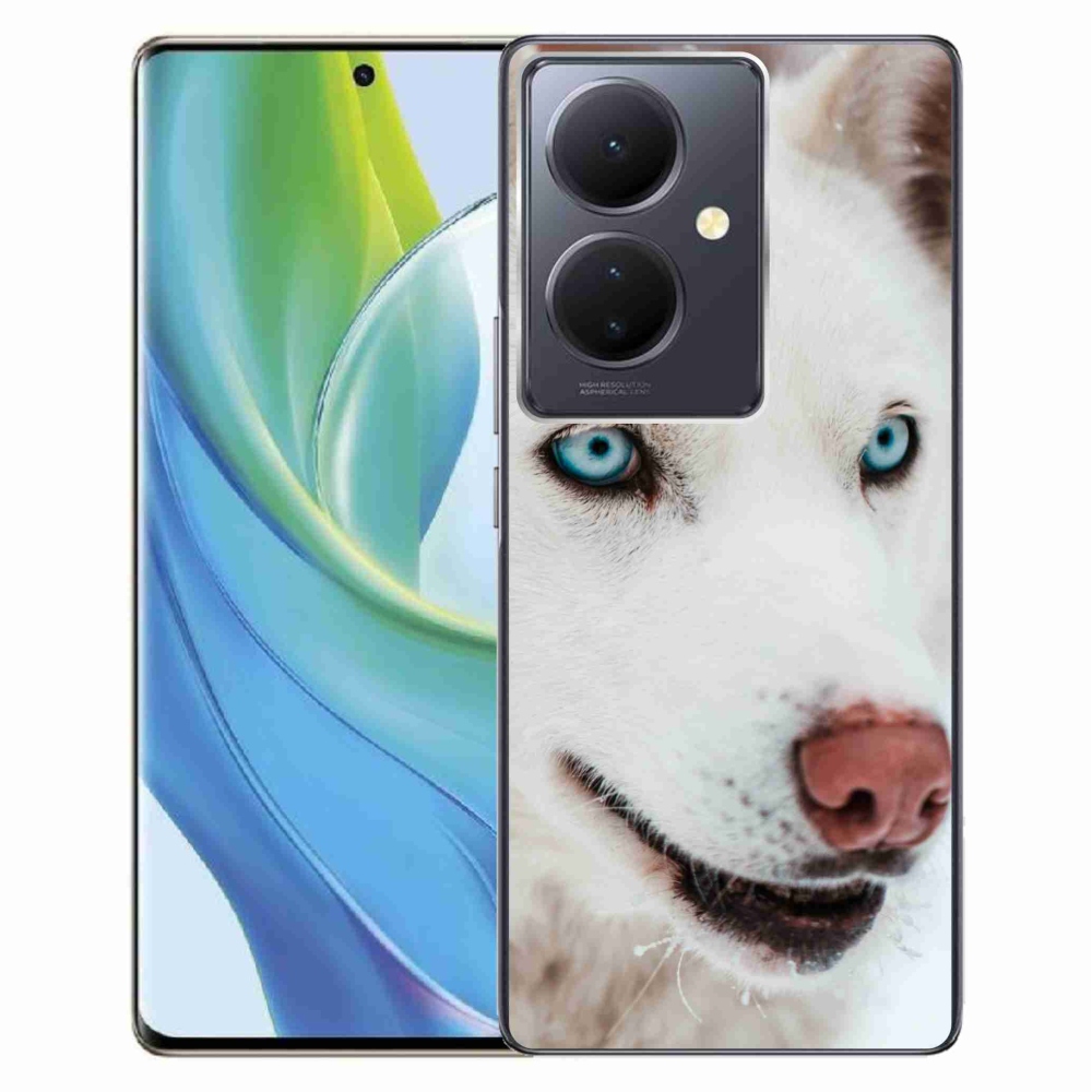 Gelový obal mmCase na Vivo V29 Lite 5G - psí pohled
