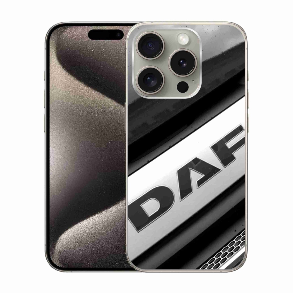 Gelový kryt mmCase na iPhone 15 Pro - znak 4