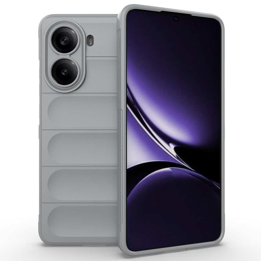 Rugg odolný gelový obal na Xiaomi Poco X7 Pro 5G - světlešedý